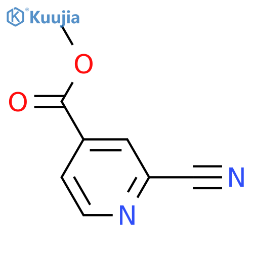 methyl 2-cyanopyridine-4-carboxylate structure