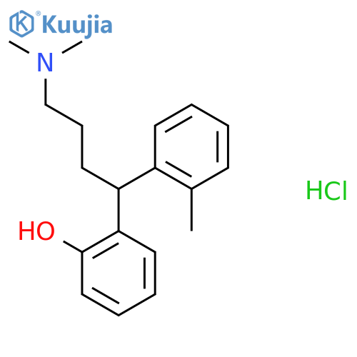 2-4-(Dimethylamino)-1-(2-methylphenyl)butyl-phenol Hydrochloride structure