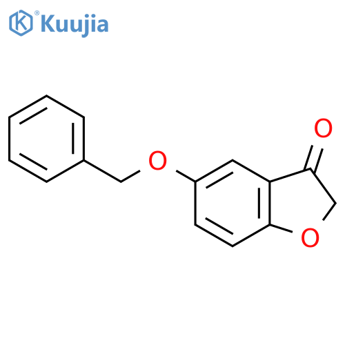 5-(Benzyloxy)-2,3-dihydro-1-benzofuran-3-one structure