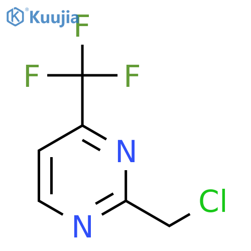 2-(Chloromethyl)-4-(trifluoromethyl)pyrimidine structure