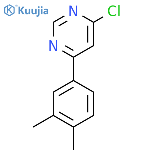 4-Chloro-6-(3,4-dimethylphenyl)pyrimidine structure
