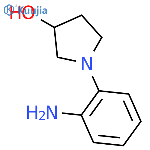 1-(2-AMINOPHENYL)-3-PYRROLIDINOL structure