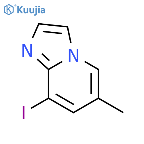 8-IODO-6-METHYLIMIDAZO1,2-APYRIDINE structure