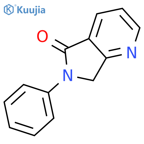 6-Phenyl-6,7-dihydro-5H-pyrrolo3,4-bpyridin-5-one structure