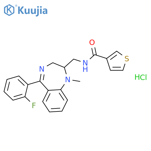 Tifluadom Hydrochloride structure