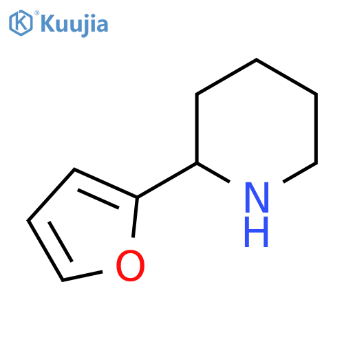 2-(Furan-2-yl)piperidine structure