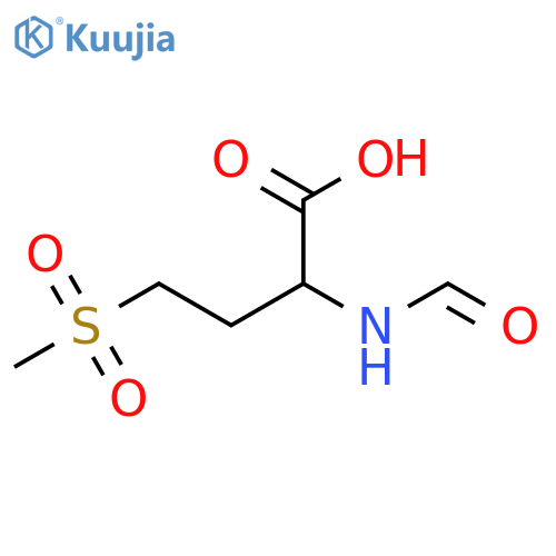 2-formamido-4-methanesulfonylbutanoic acid structure